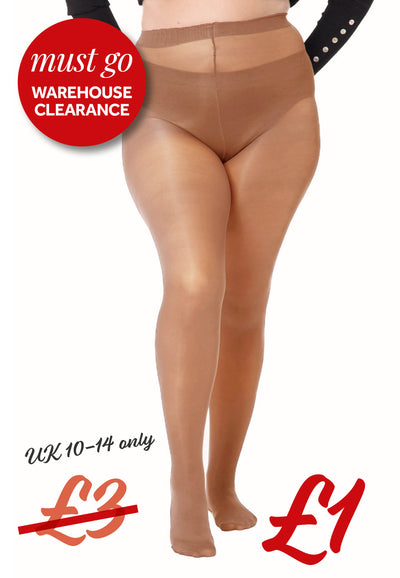 **Albers 40 denier opaque tights - Caramel - CLEARANCE**