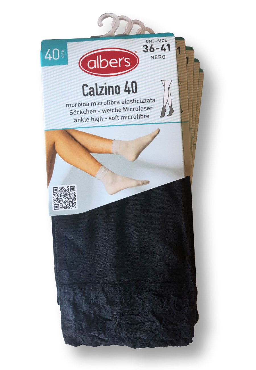 Albers Wide anklet socks 40 denier - 5 pack