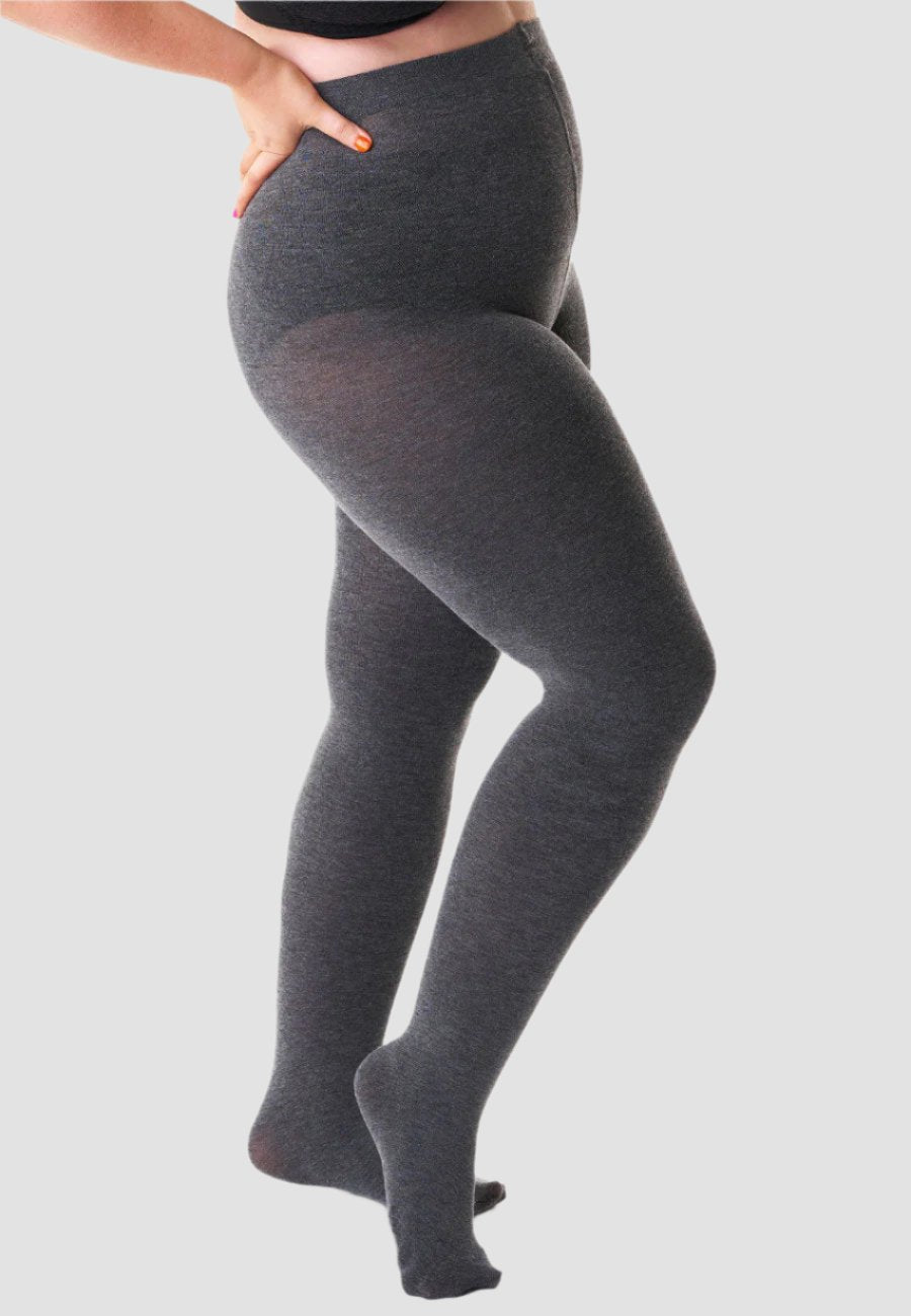 All Woman plus size cashmere tights – The Big Bloomers Company
