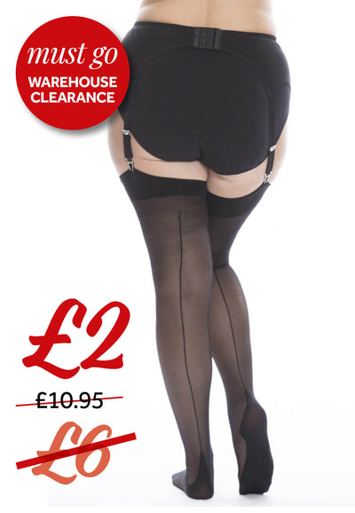 Magic stockings with back seam - CLEARANCE