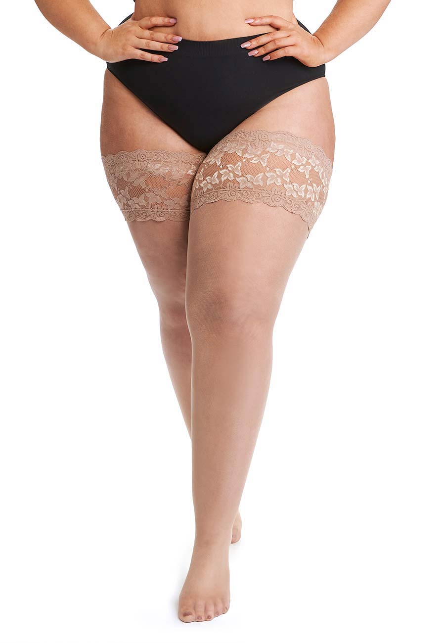 All Woman lace top 20 denier hold ups